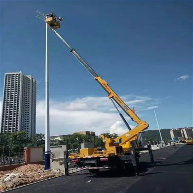 厦门集美维修路灯的曲臂升降车出租