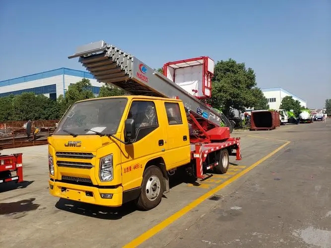 厦门集美附近云梯车出租 砂石搬运